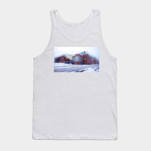 Wintery Stadium Tank Top by AndythephotoDr